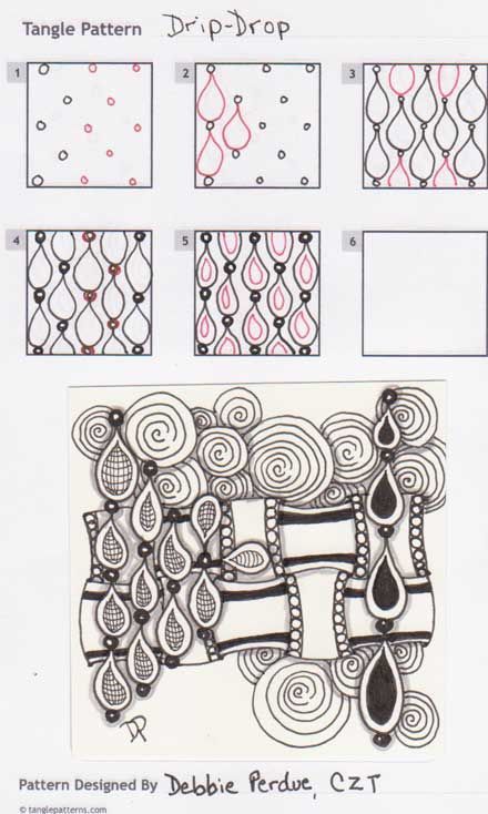 Pdf Zentangle Patterns Steps - intensivejunction